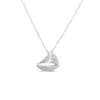 Roberto Coin Tiny Treasure Diamond Sailboat Necklace 18K White Gold, 18"