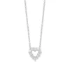 Roberto Coin Tiny Treasures Diamond Heart Necklace 18K