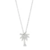 Roberto Coin Tiny Treasures Diamond Palm Tree Necklace 18K