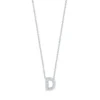 Roberto Coin Tiny Treasures Diamond Initial Pendant 18K Letter 'D'