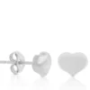 Roberto Coin Tiny Treasures Heart Earrings 18K