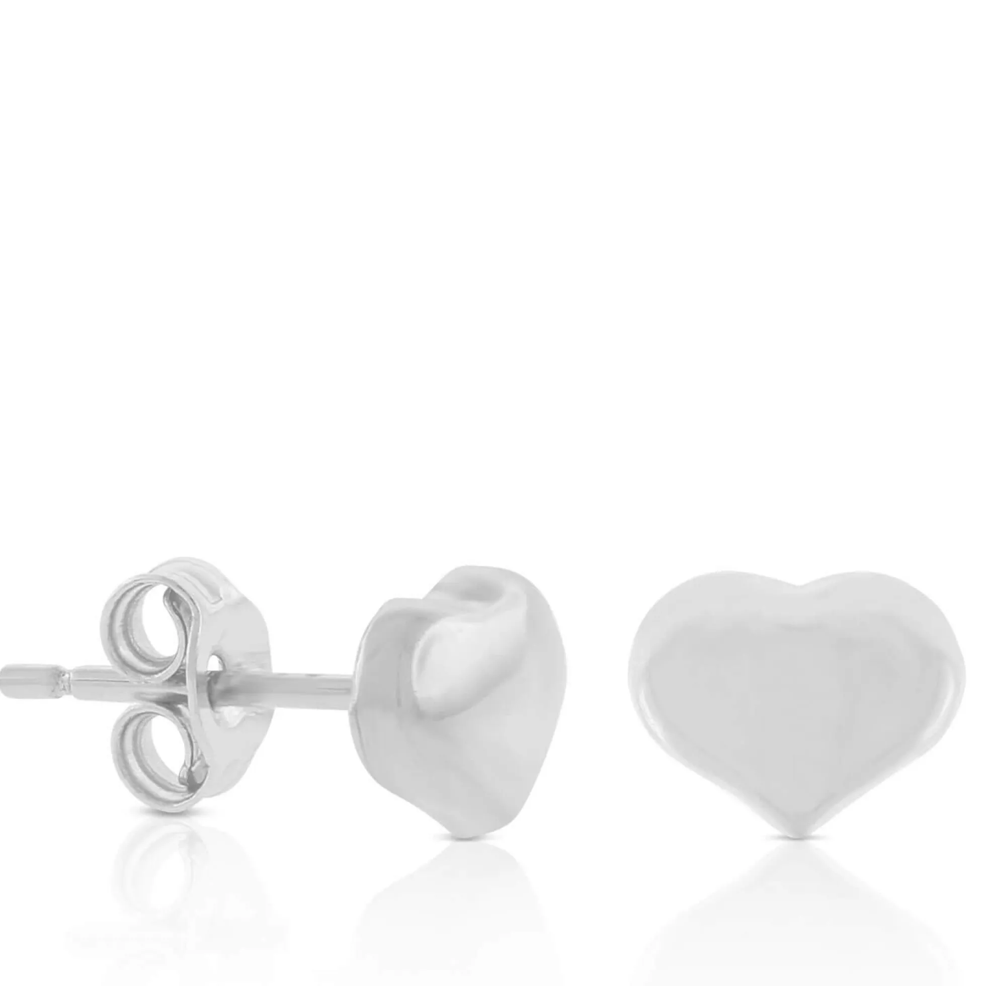 Roberto Coin Tiny Treasures Heart Earrings 18K