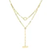 Roberto Coin Venetian Princess Layered Diamond Necklace 18K Yellow Gold, 16 Inches