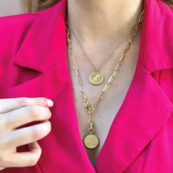 Roberto Coin Venetian Princess Diamond Scorpio Necklace 18K Yellow Gold, 19"