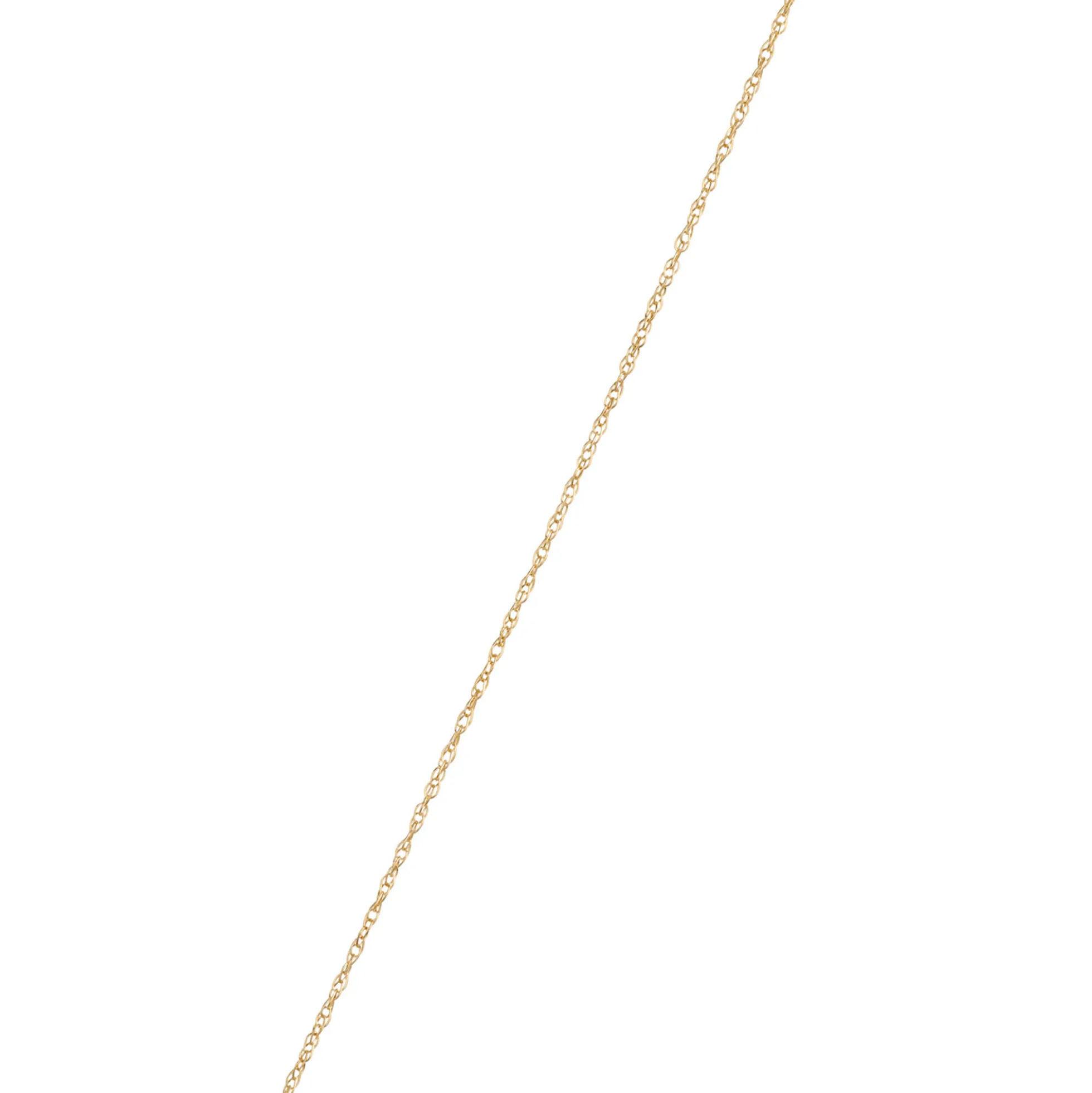 Round Aquamarine Pendant Necklace, 14K Yellow Gold