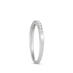 Round Diamond Bridal Band, 14K White Gold