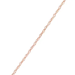 Round Morganite and Diamond Halo Pendant Necklace, 1/10 Carat, 14K Rose Gold