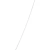 Round Sapphire and Diamond Necklace, ½ Carat, 18K White Gold