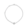 Seven-Inch Marquise Diamond Bracelet, 14K White Gold