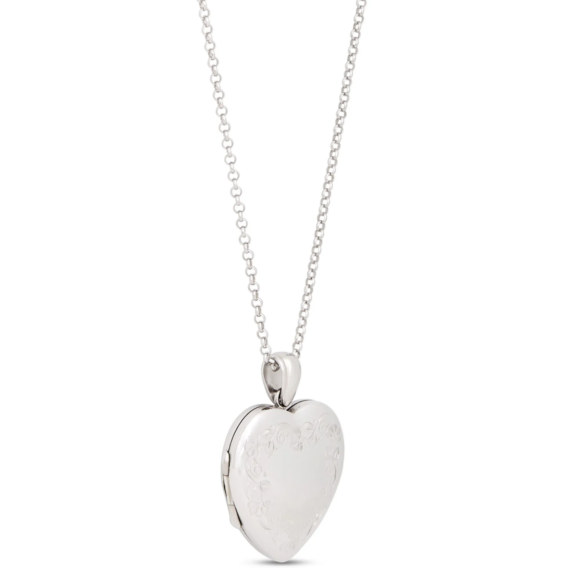 Sterling Silver Heart Locket