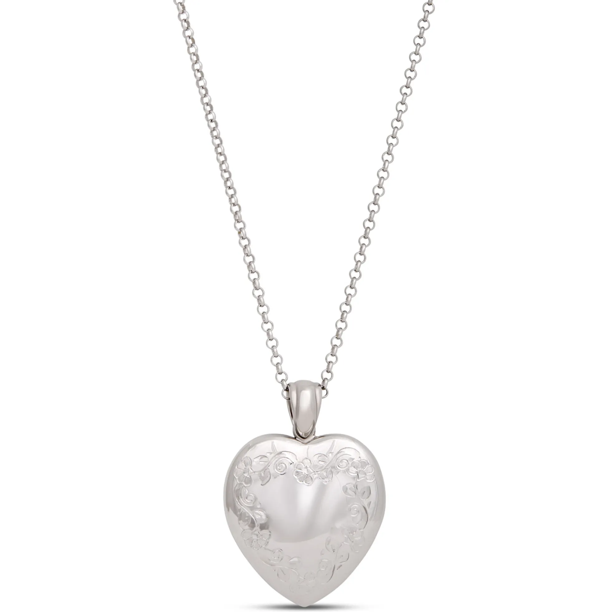 Sterling Silver Heart Locket