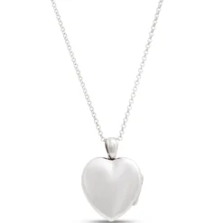Sterling Silver Heart Locket