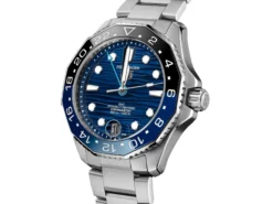TAG Heuer Aquaracer Professional 300 GMT Blue Dial Stainless Steel Watch, 42mm