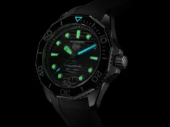 TAG Heuer Aquaracer Professional 300 Black Dial Black Rubber Strap Watch, 42mm