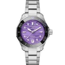 TAG Heuer Aquaracer Professional 300 Purple Dial Watch, 36mm