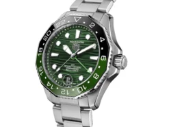 TAG Heuer Aquaracer Professional 300 GMT Green Dial, 42mm