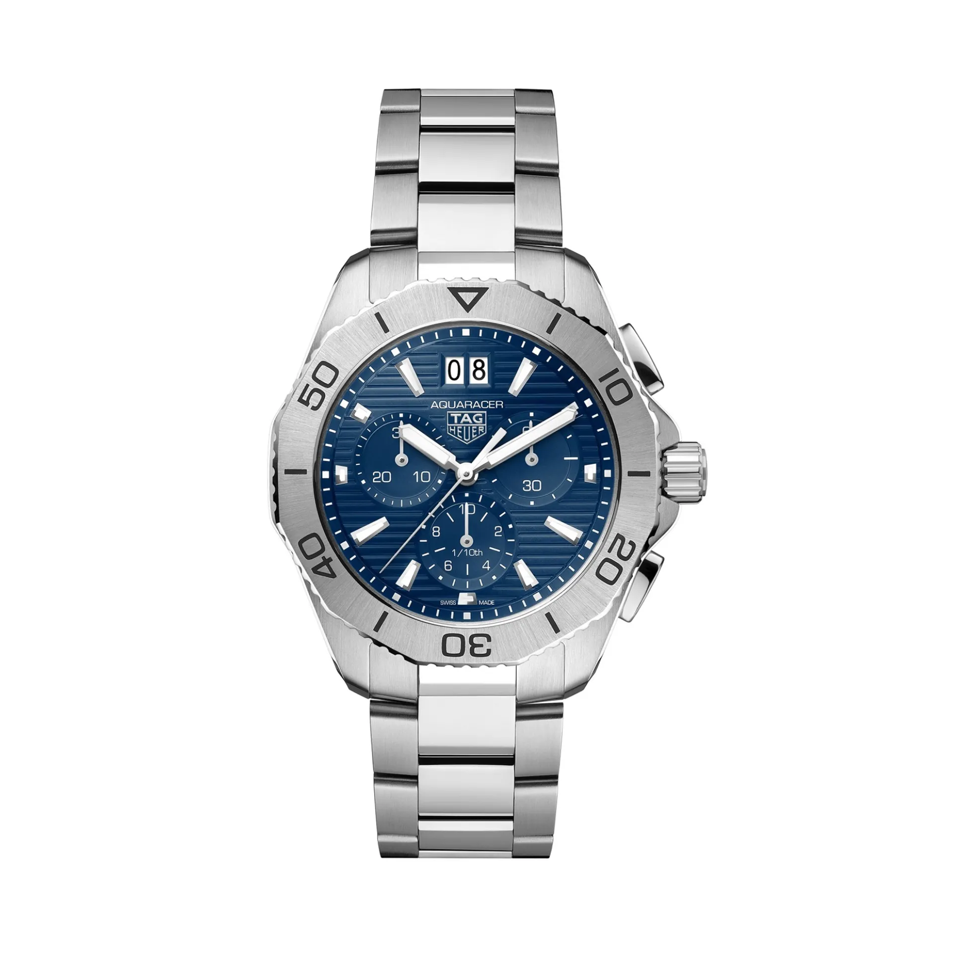 TAG Heuer Aquaracer Professional 200 Chronograph Blue Dial, 40mm