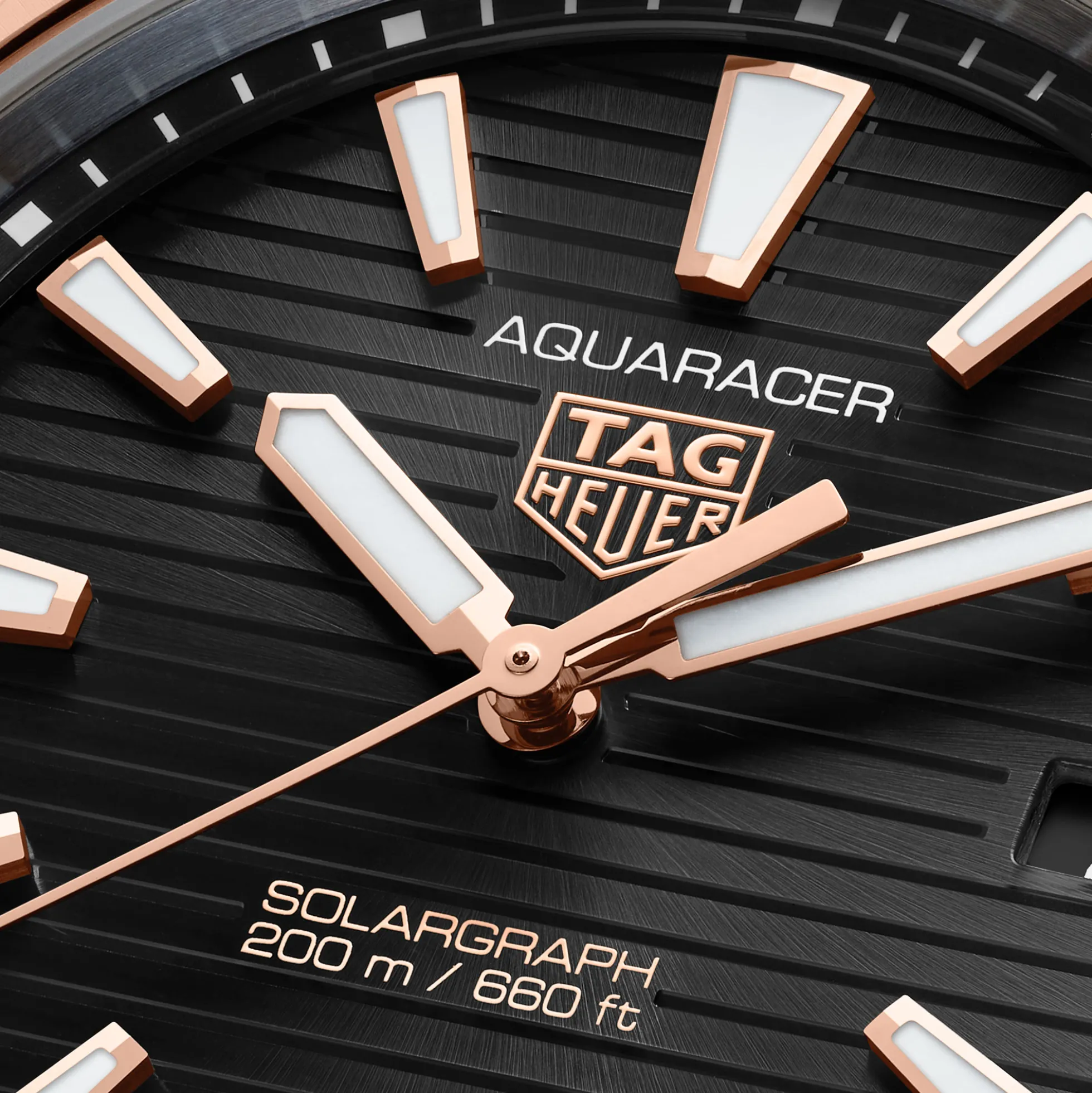 TAG Heuer Aquaracer Professional 200 Solargraph Black Dial Watch, 40mm
