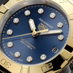 TAG Heuer Aquaracer Professional 200 Solargraph Blue Dial Watch, 34mm