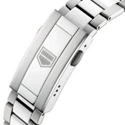 TAG Heuer Aquaracer Professional 200 Watch Red Dial Steel Bracelet, 40mm