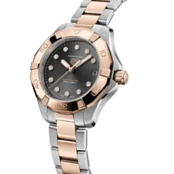 TAG Heuer Aquaracer Professional 200 Solargraph Black Dial Watch, 34mm