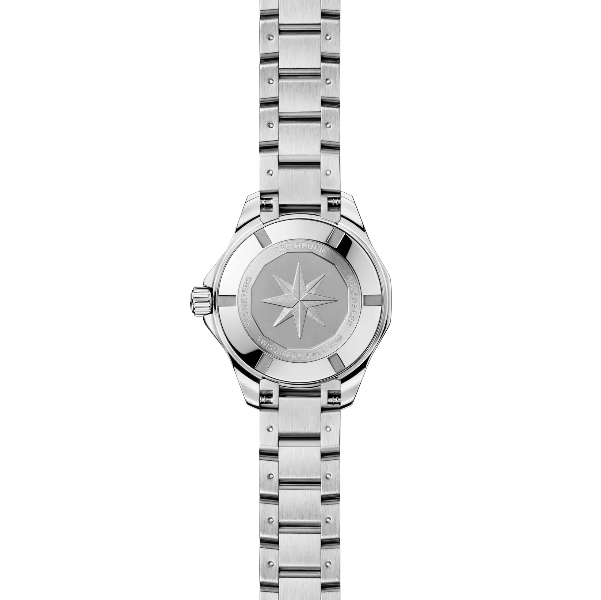 TAG Heuer Aquaracer Professional 100 Solargraph White Dial Watch, 28mm