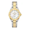 TAG Heuer Aquaracer Quartz Ladies Mother of Pearl Steel & Yellow Gold Plated Watch, 32mm