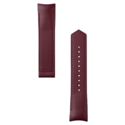 TAG Heuer Calibre E5 Burgundy Leather Strap, 40mm