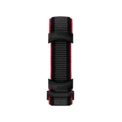 TAG Heuer Calibre E5 Red & Black Running Textile Strap, 45mm