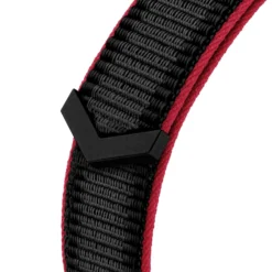 TAG Heuer Calibre E5 Red & Black Running Textile Strap, 45mm