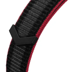 TAG Heuer Calibre E5 Red & Black Running Textile Strap, 40mm