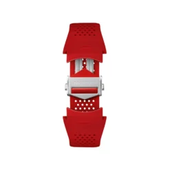 TAG Heuer Calibre E5 Red Perforated Rubber Strap, 45mm