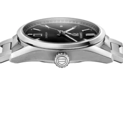 TAG Heuer Carrera Calibre 5 Auto Black Steel Watch, 39mm