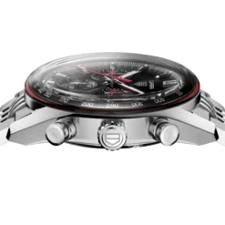TAG Heuer Carrera Chronograph Black Dial Watch, 41mm
