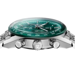 TAG Heuer Carrera Chronograph Green Dial Watch, 41mm