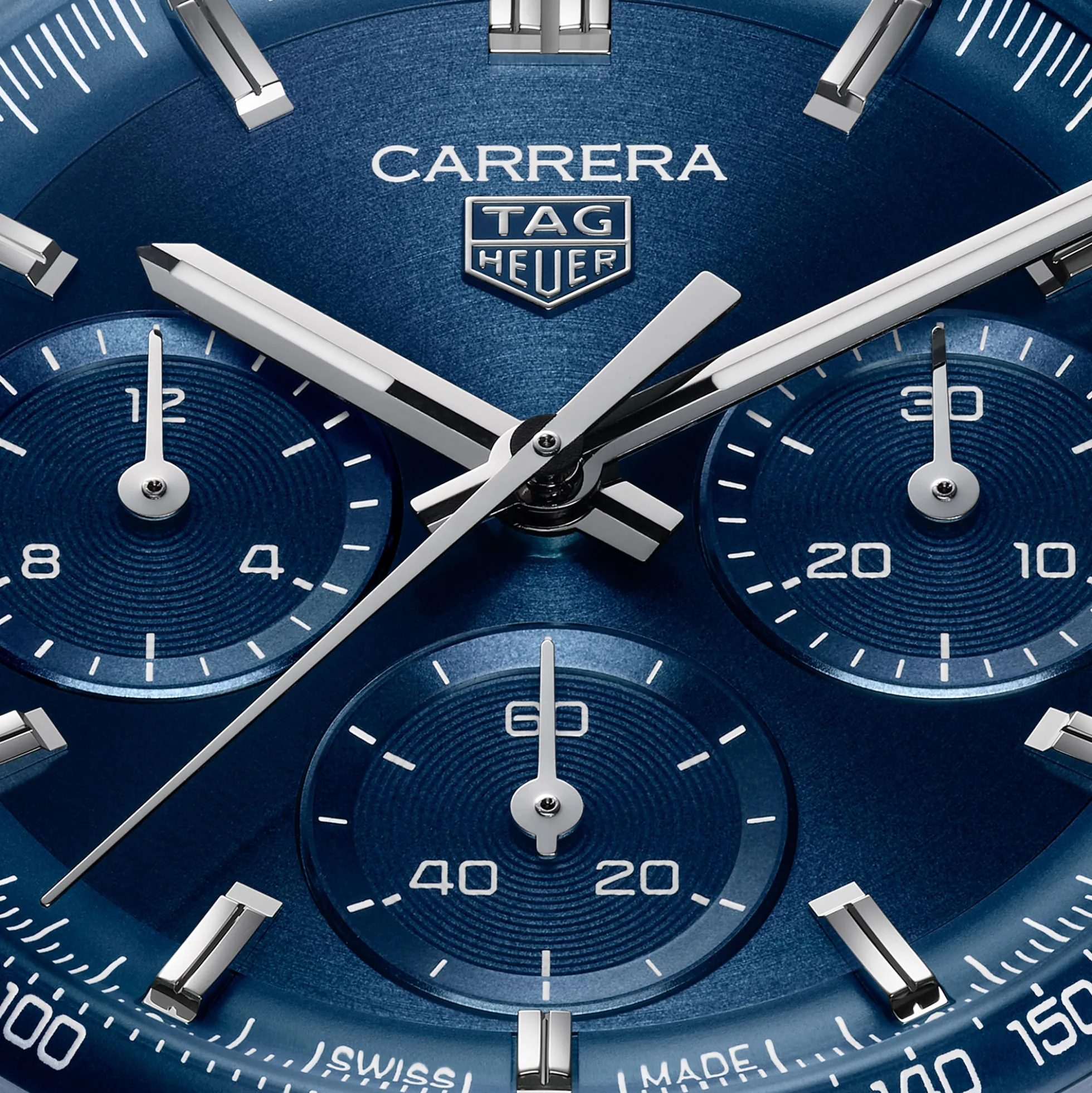 TAG Heuer Carrera Chronograph Blue Dial Watch, 41mm