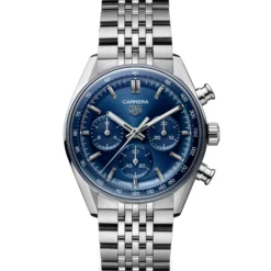 TAG Heuer Carrera Chronograph Blue Dial Watch, 41mm