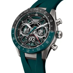 TAG Heuer Carrera Chronograph Extreme Sport Green Skeleton Dial Watch, 44mm