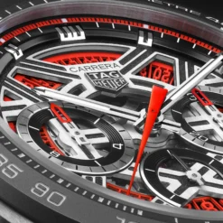 TAG Heuer Carrera Chronograph Extreme Sport Red Dial, 44mm
