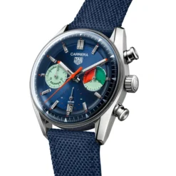 TAG Heuer Carrera Chronograph Skipper Blue Dial Watch, 39mm