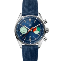 TAG Heuer Carrera Chronograph Skipper Blue Dial Watch, 39mm