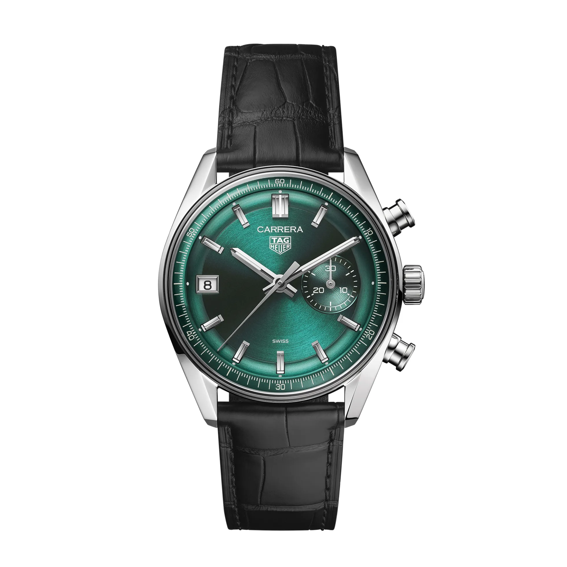 TAG Heuer Carrera Chronograph Green Dial, 39mm