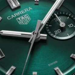 TAG Heuer Carrera Chronograph Green Dial, 39mm