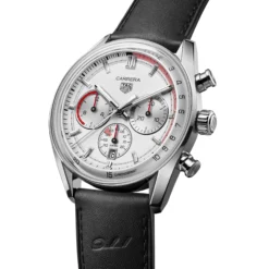 TAG Heuer Carrera Chronosprint x Porsche White Dial Watch, 42mm