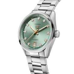TAG Heuer Carrera Date Watch Green Dial, 36mm