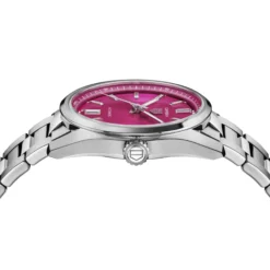 TAG Heuer Carrera Date Watch Pink Dial Steel Bracelet, 36mm