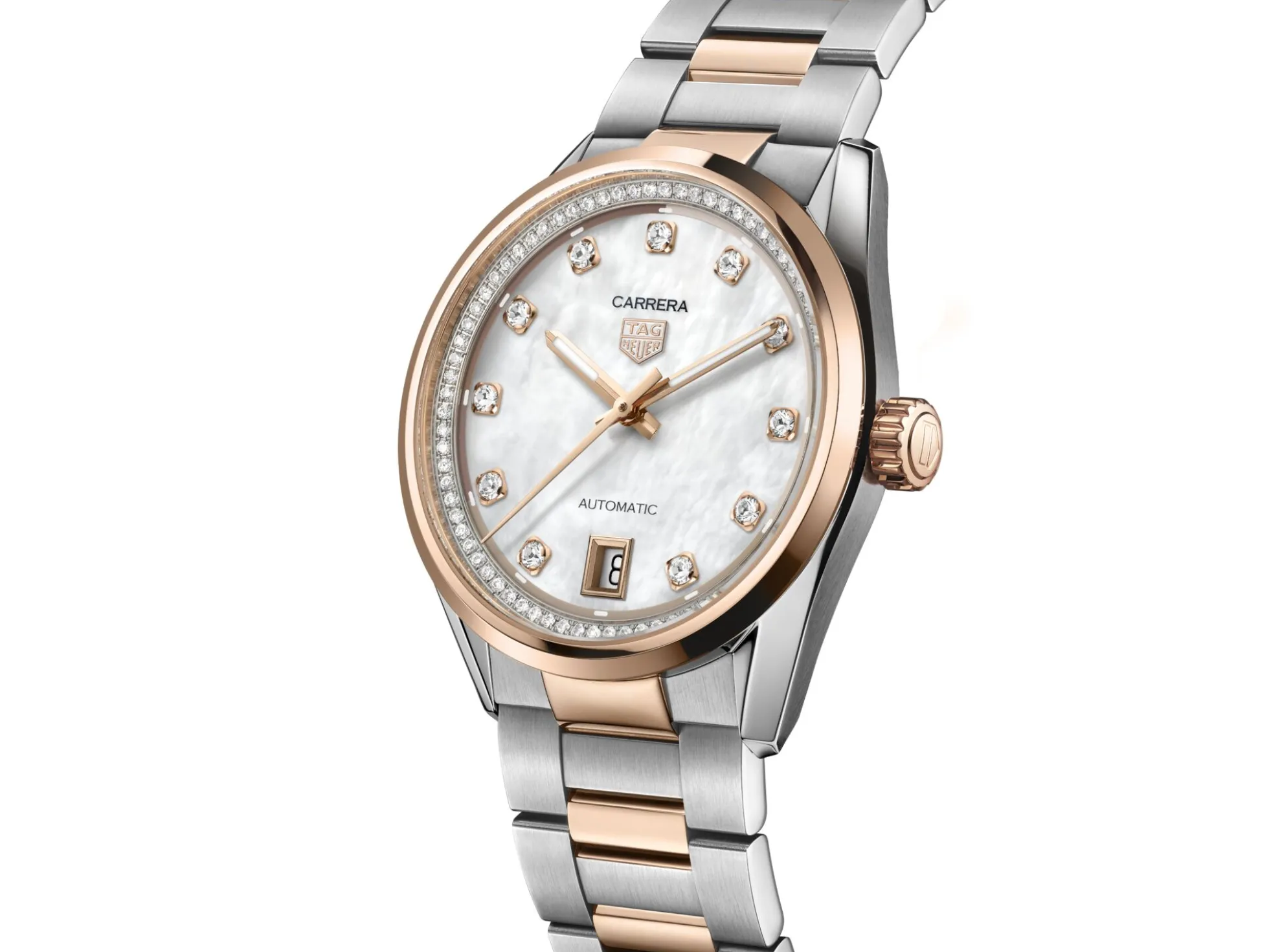 TAG Heuer Carrera Date White Dial, 36mm