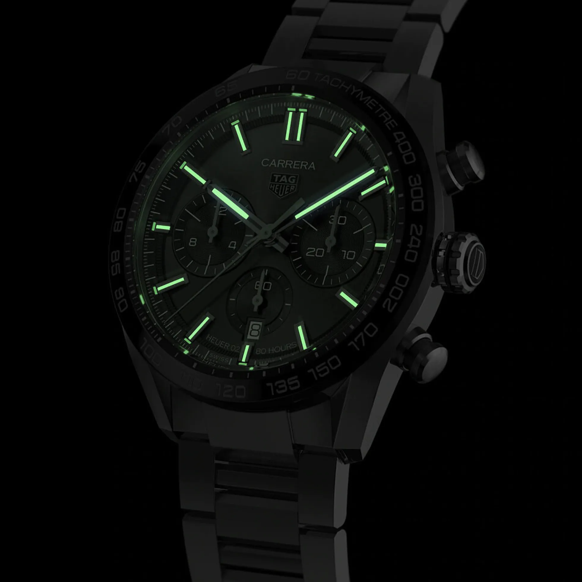 TAG Heuer Carrera Heuer 02 Automatic Mens Black Steel Watch