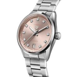 TAG Heuer Carrera Pink Dial Watch, 36mm