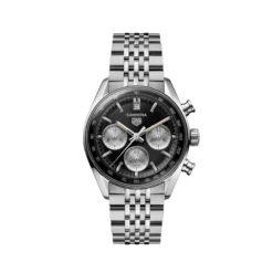 TAG Heuer Chronograph Black Dial Watch, 39mm